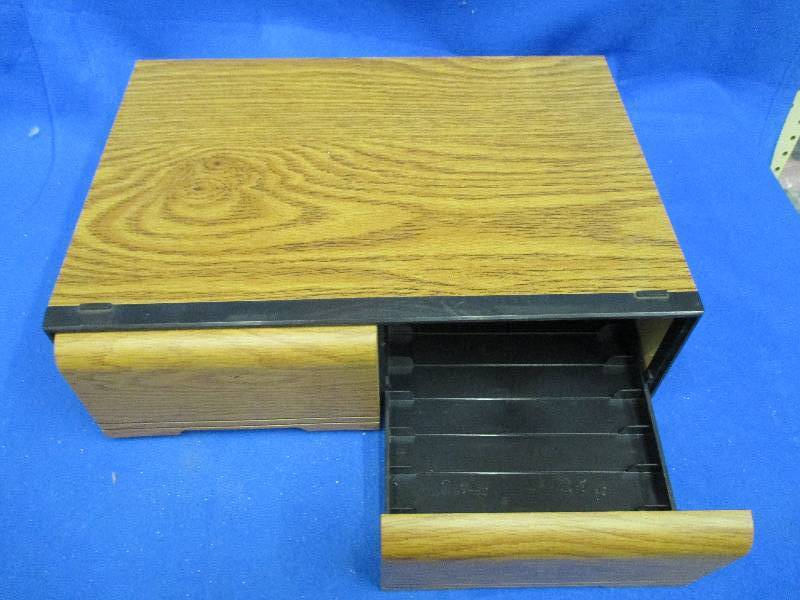 Beautiful file cabinet, wood grain ...