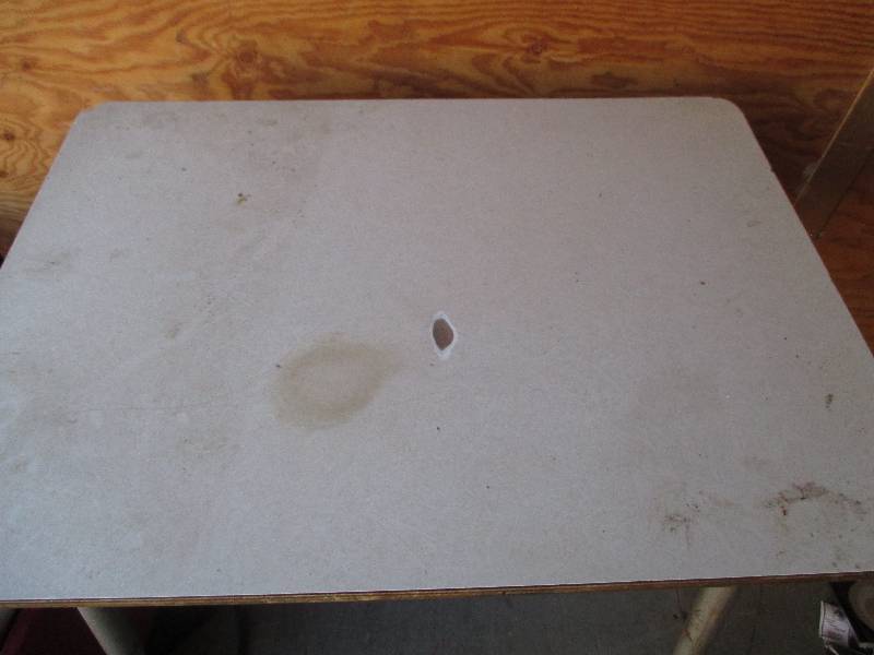 School desk with book compartment b...