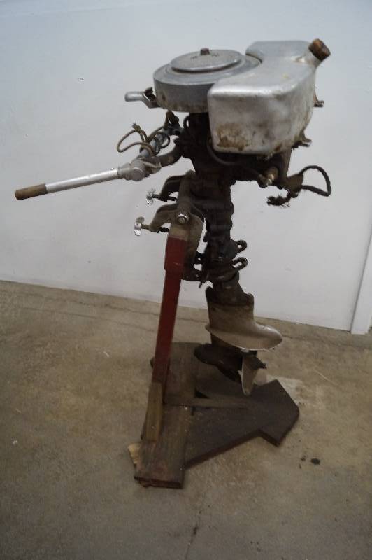 Antique Johnson Outboard Motor