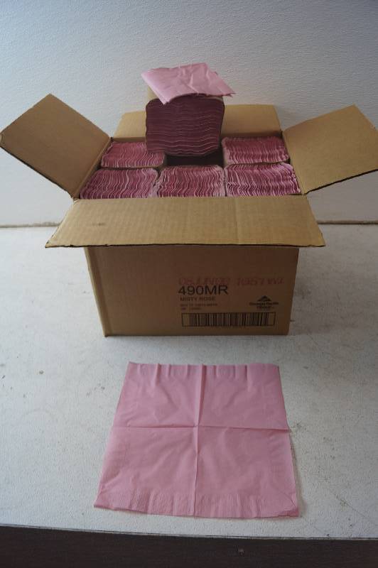 Pink Cocktail Napkins