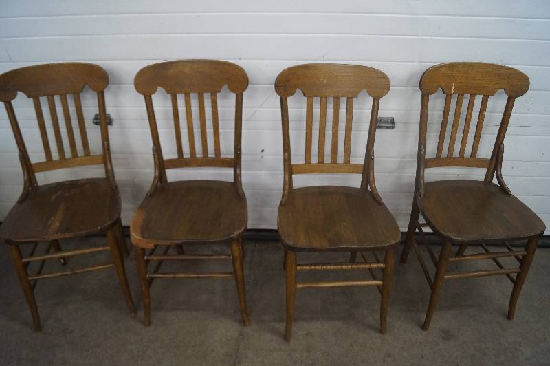 Vintage Wood Chairs