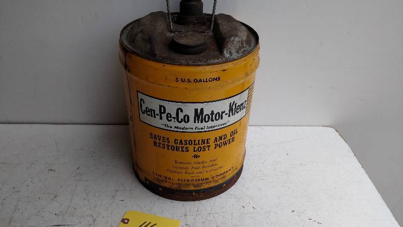 lot 116 image: Cen-Pe-Co Motor-Klenz 5 Gallon Can...