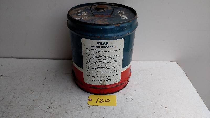 lot 120 image: Atlas Ro Gylde Rubber Lubricant 5 G...