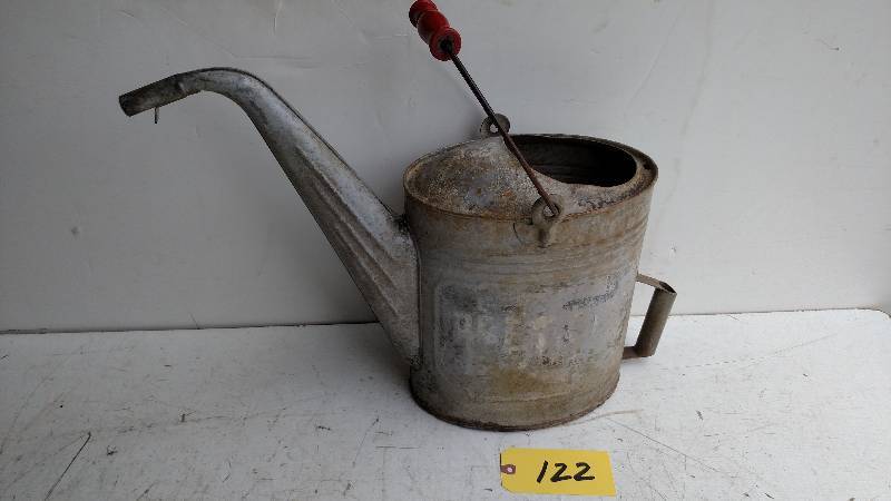 lot 122 image: Prestone Antifreeze Galvanized Can...