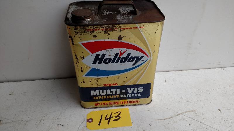 lot 143 image: Holiday Multi-Vis Super Blend 2 Gal...