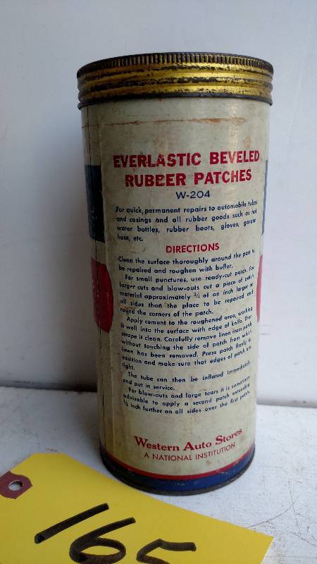 lot 165 image: Western Everlastic Tube Repair Kit ...