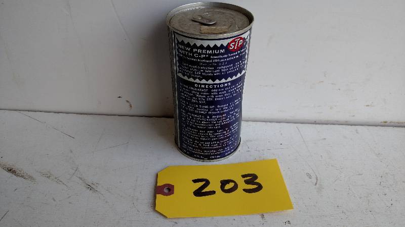 lot 203 image: STP Oil Treatment 1 Pint Oil Can...