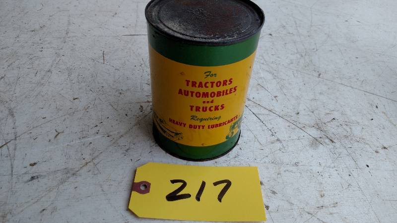 lot 217 image: Heavy Duty  Motor Oil 1 Quart Can...