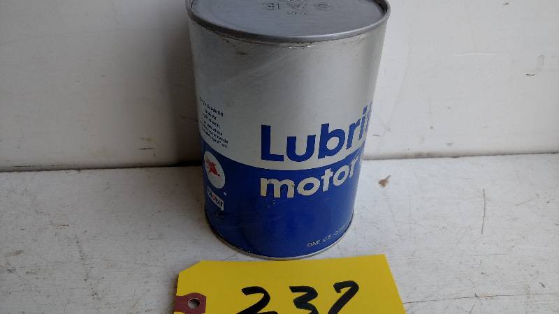 lot 237 image: Mobil Pegasus Lubrite Motor Oil 1 Q...