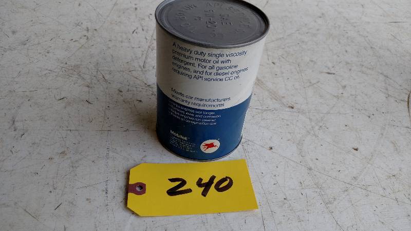 lot 240 image: Mobil Pegasus Heavy Duty Motor Oil ...