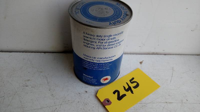 lot 245 image: Mobil Pegasus Heavy Duty Motor Oil ...