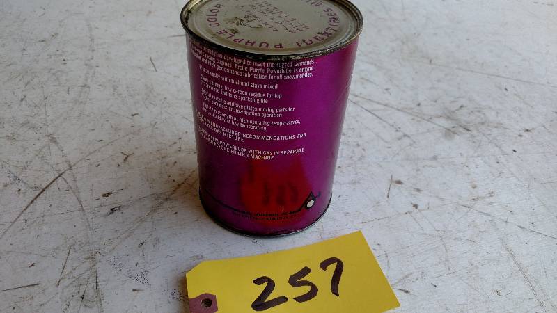 lot 257 image: Arctic Cat Purple Powerlube Racing ...