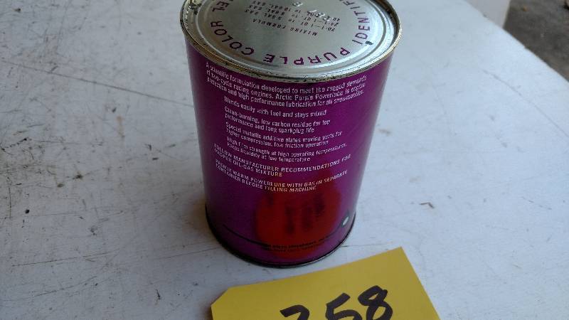 lot 258 image: Arctic Cat Purple Powerlube Racing ...