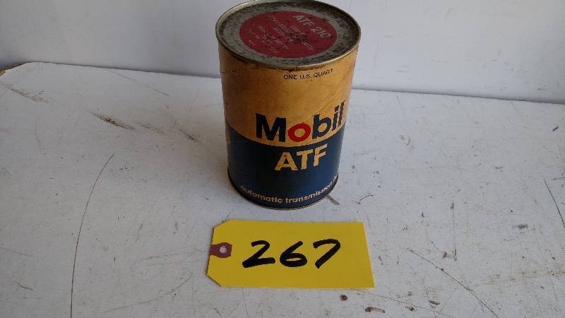 lot 267 image: Mobil Pegasus ATF 1 Quart Can...