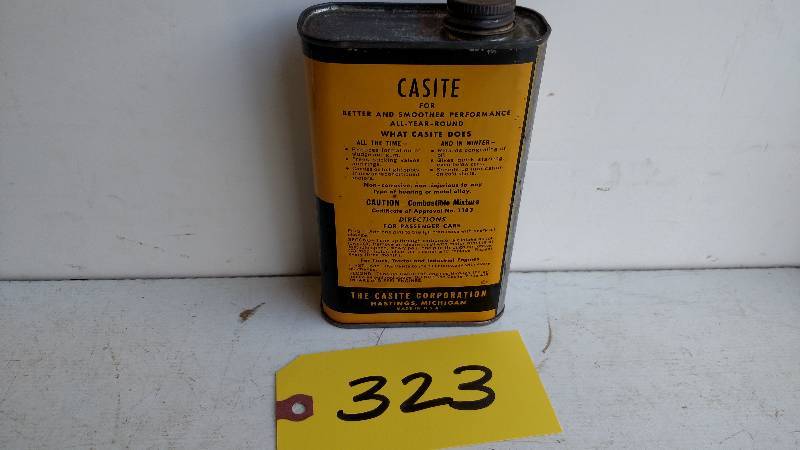 lot 323 image: Casite Sludge Solvent 16 oz. Can...