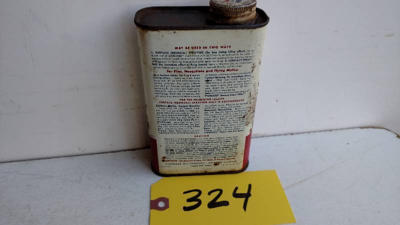 lot 324 image: Standard Oil Co. Insect Spray with ...