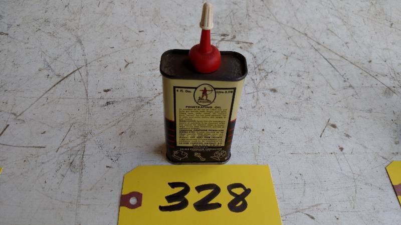 lot 328 image: Archer Household Oil 4 oz. Can...