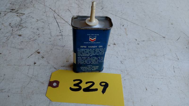 lot 329 image: RPM Handy Oil 4 oz. Can...