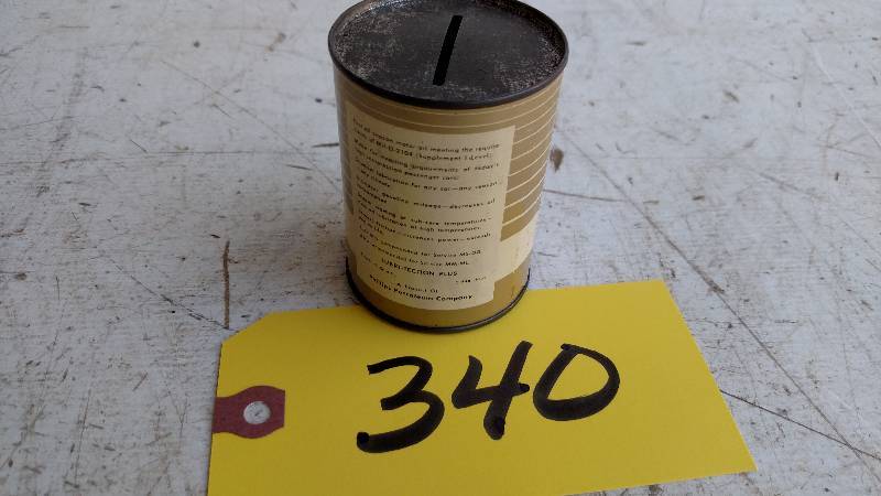 lot 340 image: Phillips 66 Trop-Artic Oil Can Bank...