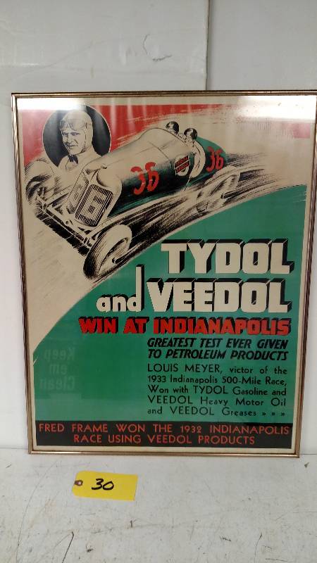 lot 30 image: Tydol and Veedol Win At Indianapoli...