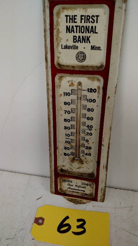 lot 63 image: 1st National Bank, Lakeville 50th A...