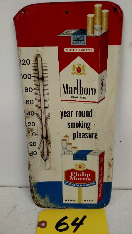 lot 64 image: Marlboro  Philip Morris Commander ...