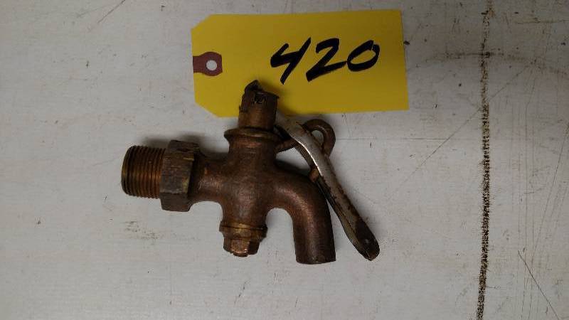 lot 420 image: Brass Oil Drum Spigot...