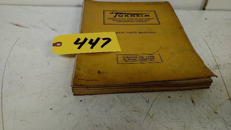 lot 447 image: Tokheim Pump Literature...