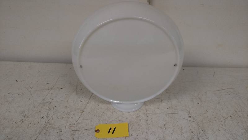 lot 11 image: Original Gas Pump Glass Globe ...
