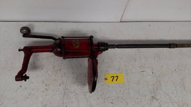 lot 77 image: Boe Equipment Lubester Pump...