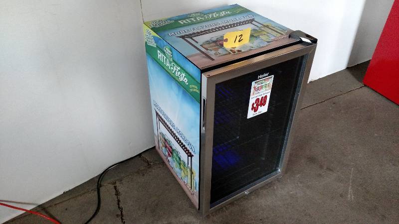 lot 12 image: Haier Beverage Center, Model HBCN05...
