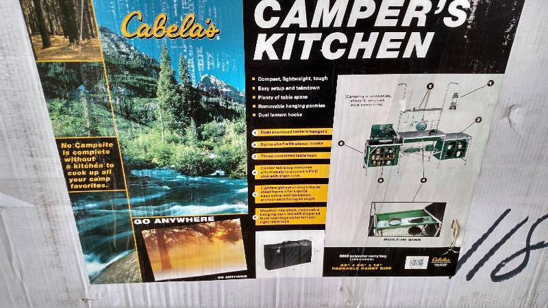 lot 20 image: Cabelas Camper Kitchen, 42 x 26 x ...
