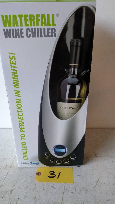 lot 31 image: Urban Trend Waterfall Wine Chiller,...