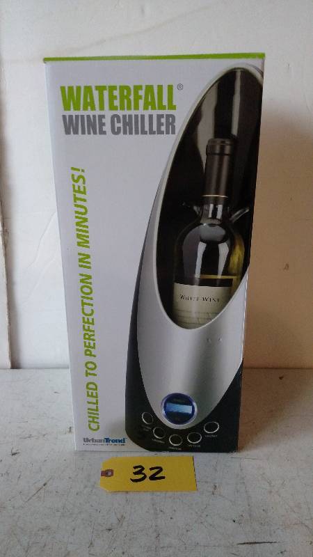 lot 32 image: Urban Trend Waterfall Wine Chiller,...