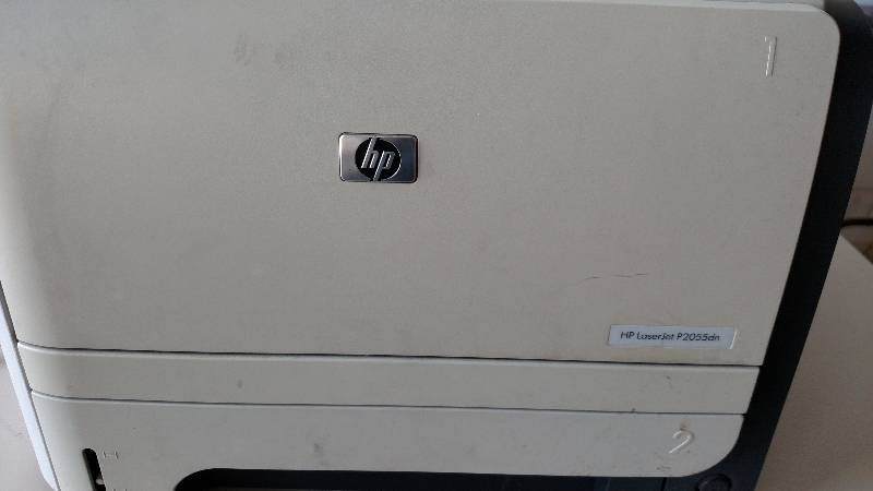 lot 235 image: H.P. LaserJet P2055dn Printer...