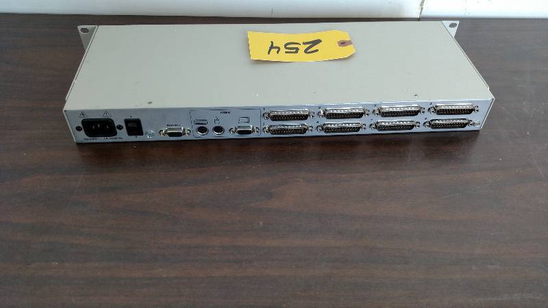 lot 254 image: APC AP9258 Keyboard Video Mouse Swi...