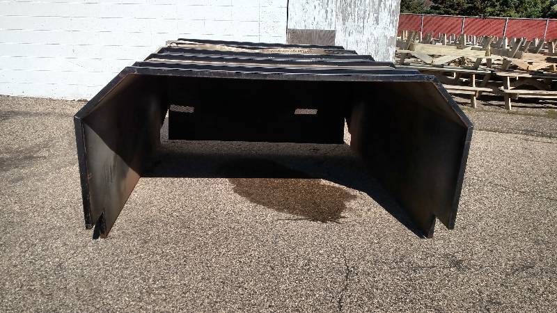 lot 181 image: Steel Dump Truck Chip Box, 93.75 X ...