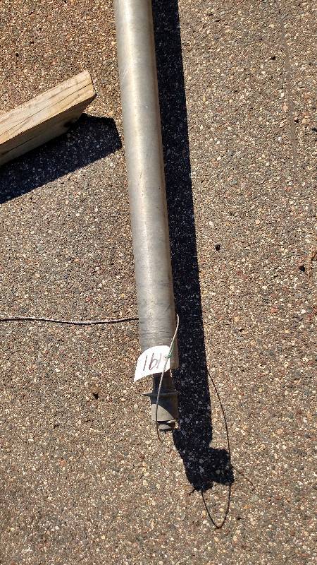 lot 191 image: Aluminum Flag Pole, ...