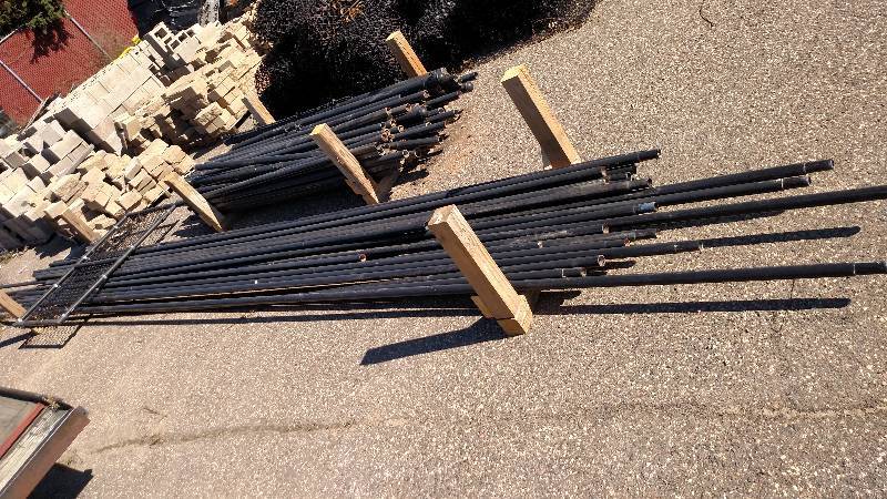 lot 194 image: Asstd Chain Link Fencing, & Pipe, ...