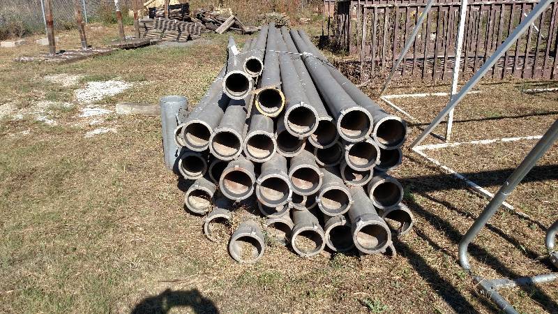 lot 198 image: Aluminum Irrigation Pipe, (31) 8 x...