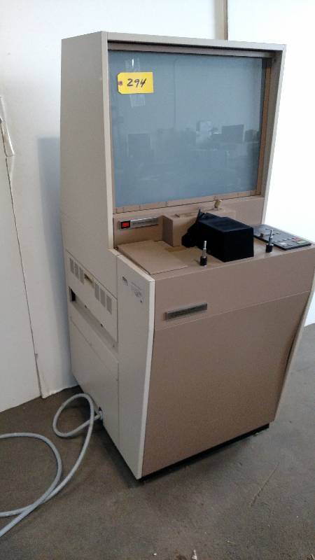 lot 294 image: 3M 630 Microfiche ReaderPrinter...