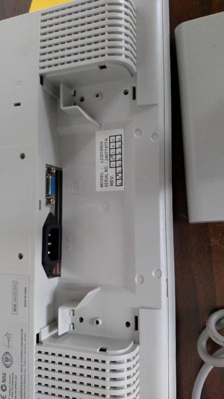 lot 297 image: NEC Multisync LCD 1550V Monitor...