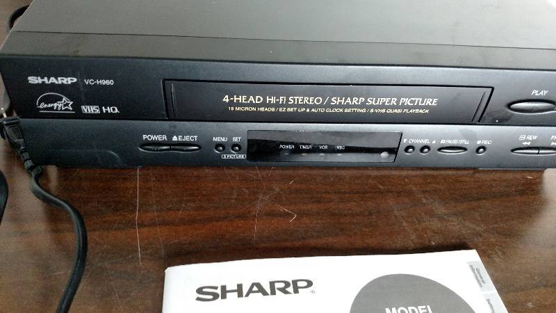 lot 300 image: Sharp VC-H960 VHS VCR...