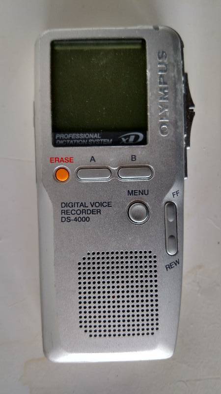 lot 311 image: (6) Olmpus DS-4000 Digital Voice Re...