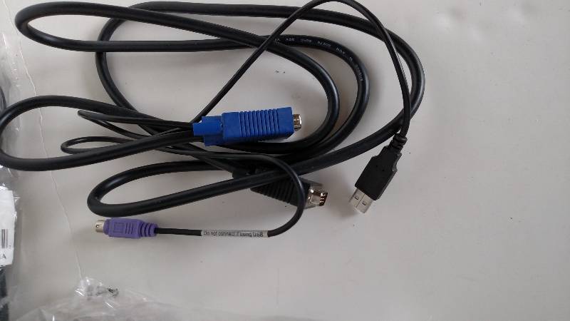 lot 317 image: (8) Avocent Model CBL00092 Cables...