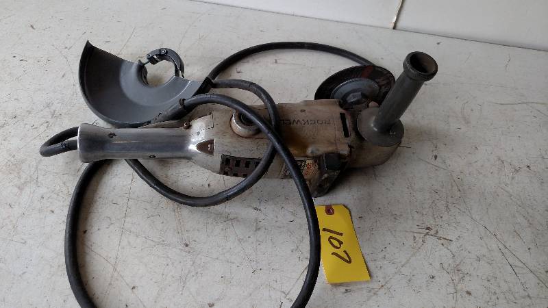 lot 107 image: Rockwell Model 731 9 H.D. Sander, ...