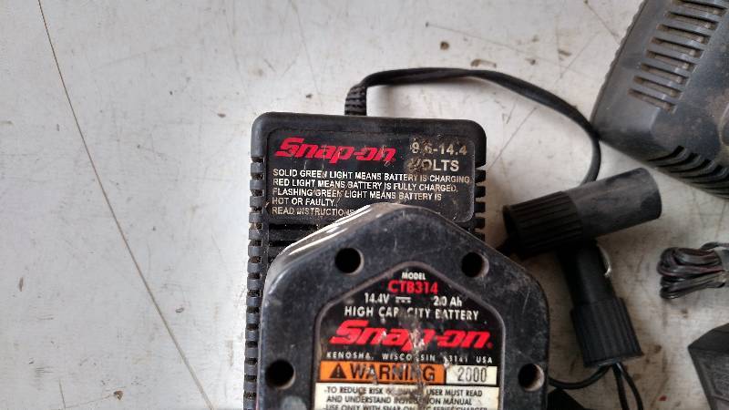 lot 115 image: Asstd Chargers with Battery...