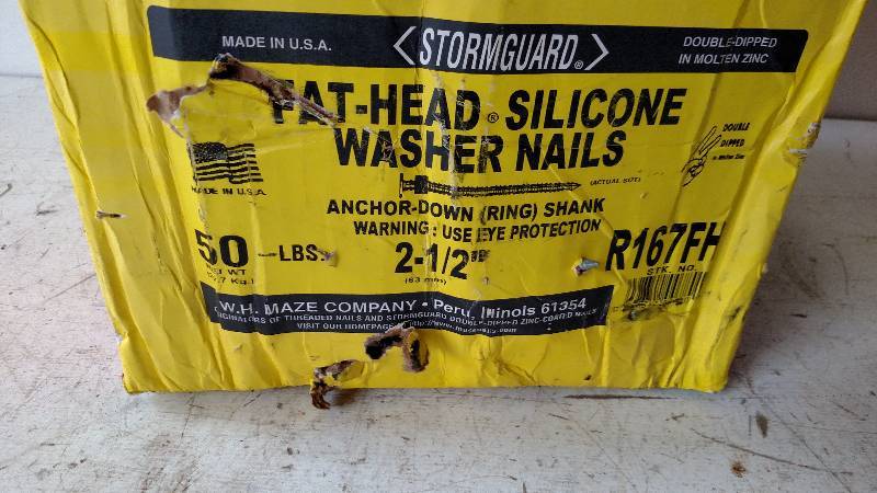 lot 119 image: Box of Nails...
