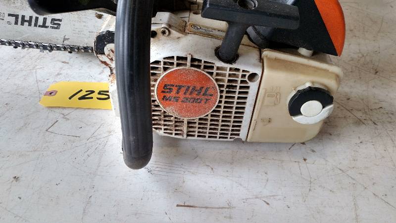 lot 125 image: Stihl MS200T 14 Chain Saw, Works...