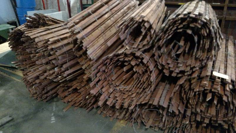 lot 178 image: Asstd 4 Wood Snow Fence, Approx. ...